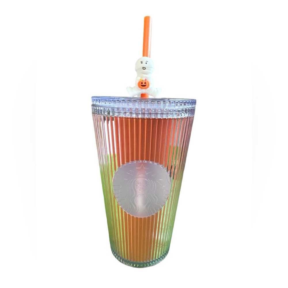 NWT - STARBUCKS 16 oz “Cora” Glow in the Dark Cup (single item)